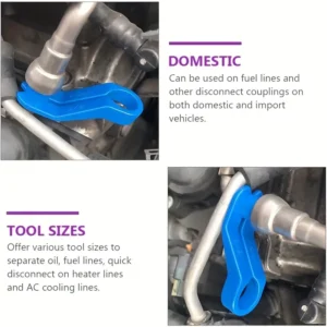 Set 7 strumenti rimozione rapida linea carburante radiatore olio auto