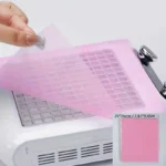 50 pezzi carta filtro aspirapolvere unghie monouso tessuto sottile BIANCO