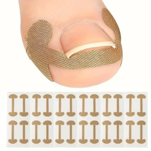 20 adesivi decorativi per unghie incorporati doppie piedi spesso patch