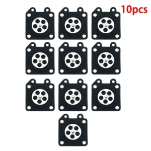 10 pz Parti di carburatore Membrane motosega Per Zama 2500/3800/4500/5200/5800