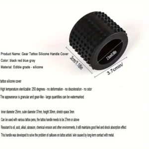 Copertura impugnatura tatuaggio silicone accessorio manico macchina tatuaggio