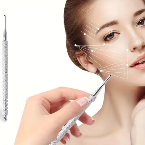 1775-1.webp 2 penne agopressione metallo sonda doppia testa riflessologia massaggio orecchie