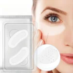 Patch oculari ipoallergenici beige microneedle cura pelle sensibile portatili