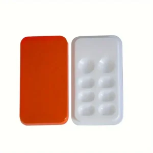 Scatola miscelazione dentale 8 scomparti resistente laboratorio odontoiatria