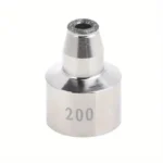 Testina microdermabrasione #200 acciaio inox cura professionale casa salone