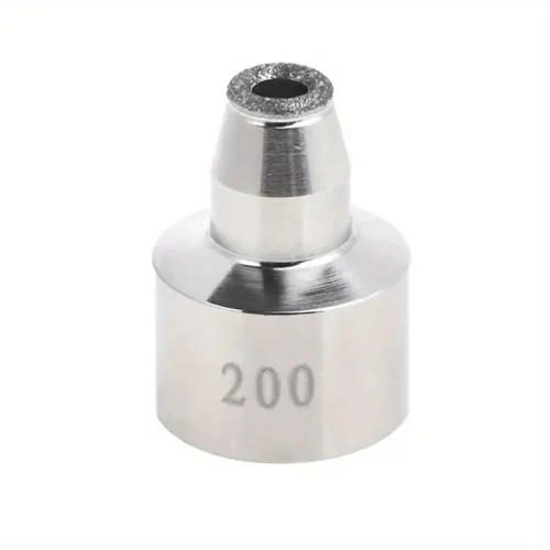 Testina microdermabrasione #200 acciaio inox cura professionale casa salone