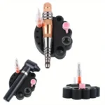 Supporto tatuaggi silicone artiglio porta bicchiere inchiostro ROSSO penna