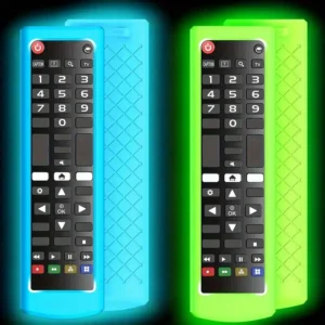 2-Pack cover silicone light-up per telecomando LG antiscivolo compatibile
