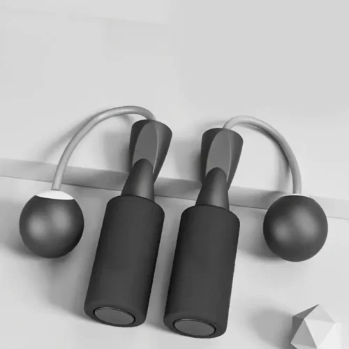 Corda salto senza fili NERA fitness interno esterno allenamento