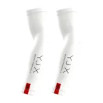 Maniche sportive uomo tessile intrecciato lavabili ciclismo pesca basket