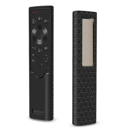 Cover telecomando Smart TV solare BN59-01385/139 silicone antishock Nera