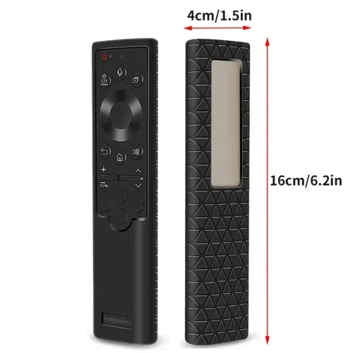 Cover telecomando Smart TV solare BN59-01385/139 silicone antishock Nera