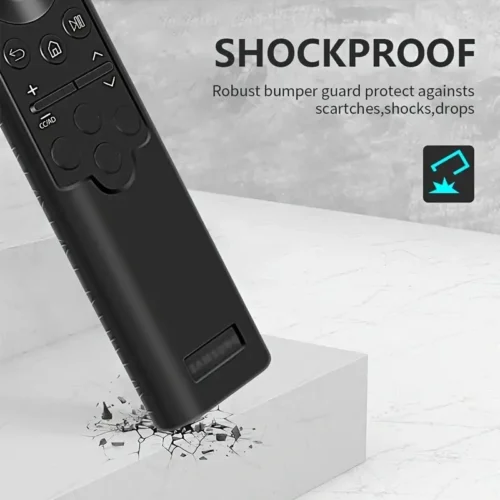 Cover telecomando Smart TV solare BN59-01385/139 silicone antishock Nera