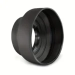Paraluce gomma pieghevole 58mm obiettivo fotocamera per Canon Nikon Sony DSLR