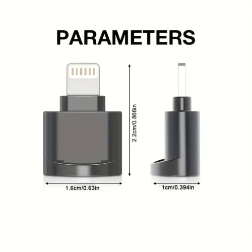 Lettore schede SD TF iPhone iPad adattatore memoria micro OTG lightning 8 pin