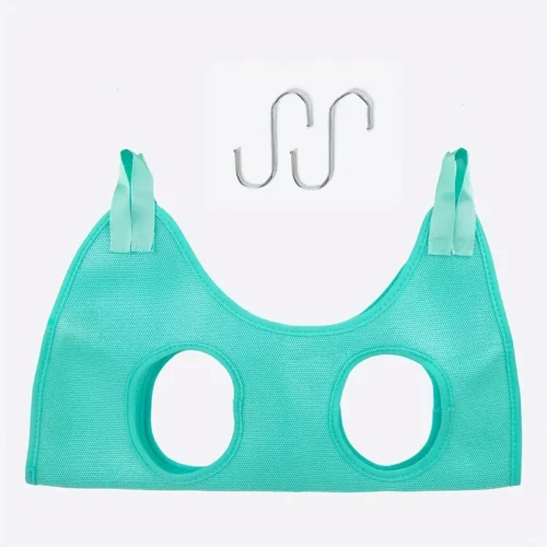Amaca toelettatura animali comfort taglio unghie cani gatti M poliestere VERDE
