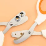 Tagliaunghie professionale gatto cane doppio foro acciaio inox taglio sicuro