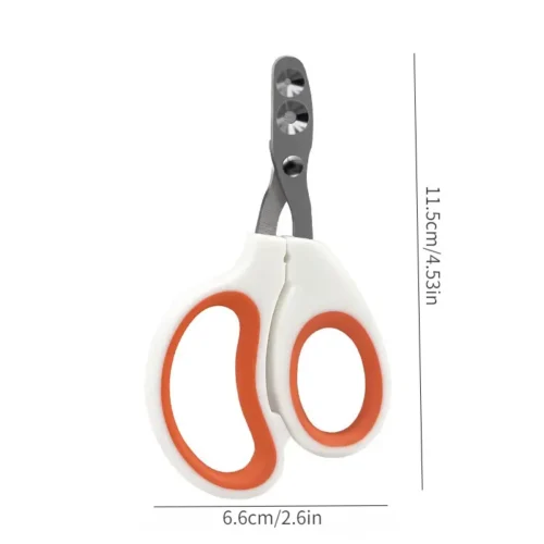 Tagliaunghie professionale gatto cane doppio foro acciaio inox taglio sicuro