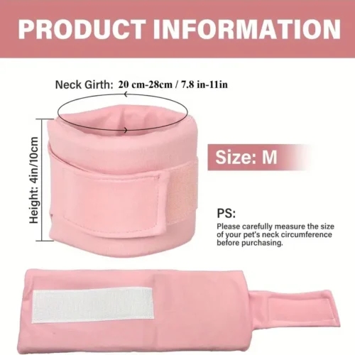 Collare gatto regolabile ABS supporto post-operatorio protezione cervicale