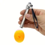Tester portatile incubatore LED uova acciaio inox controllo fertilità allevatori