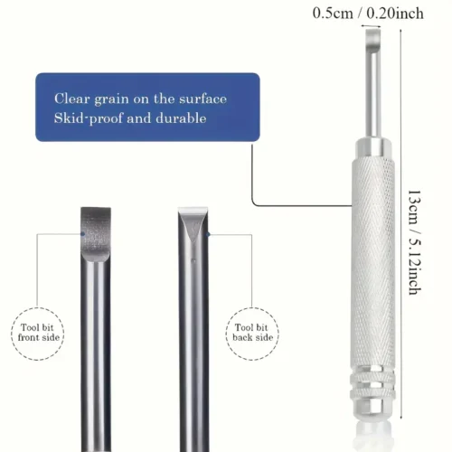 Apri-scatola orologi lega coltello sostituzione batteria rimozione fondello