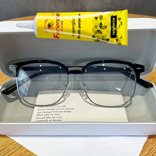 Colla riparazione montature occhiali uomo forte giallo nero telefoni computer