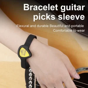 Plettro chitarra clip plettro anello silicone alta qualità compatto comodo