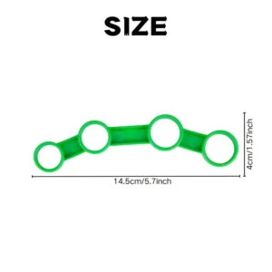 Allungatore dita ABS verde chitarra pianoforte correttore posizione mano