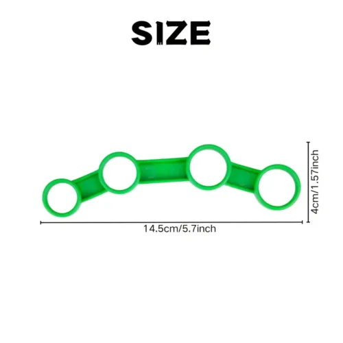 Allungatore dita ABS verde chitarra pianoforte correttore posizione mano