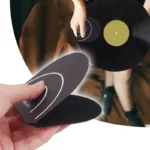 Guanto protettivo antistatico dischi vinile microfibra morbida antigraffio