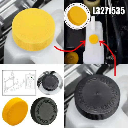 Vite serbatoio refrigerante L32715355 per Mazda 6 5 Nissan tappo carburante NERO
