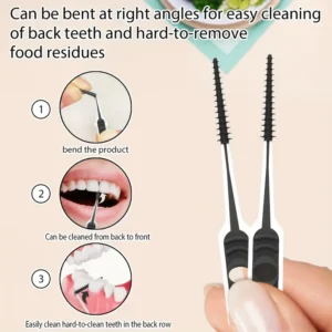 Spazzole dentali carbone Dr. Emma 100 pezzi filo apparecchio preciso carbone