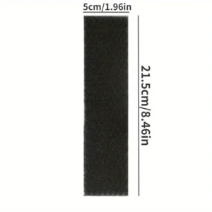 2pz filtri condizionatore aria nero germi fibra poliestere griglia nido ape