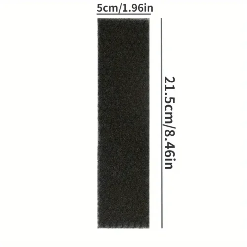 2pz filtri condizionatore aria nero germi fibra poliestere griglia nido ape