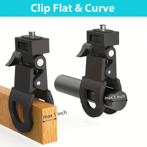 Attacco clip luce selfie adattatore anello ricambio telefono iPhone laptop