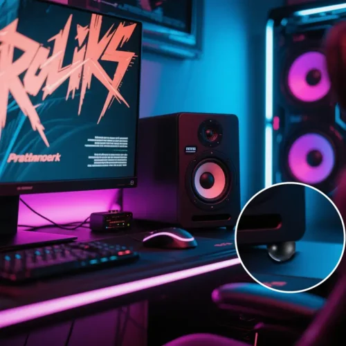 12pz cuscinetti isolamento gomma NERA altoparlanti giradischi piedini