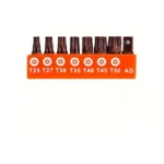 8 punte Torx antimanomissione acciaio legato S2 T25-T50 T5-T20 sicurezza