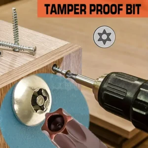 8 punte Torx antimanomissione acciaio legato S2 T25-T50 T5-T20 sicurezza