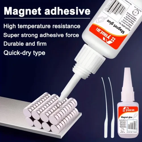 Colla magnetica adesivo forte asciugatura istantanea unione magneti