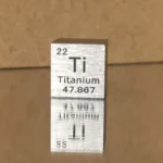 Cubo titanio puro 10mm 99,9% campione metallo chimica ricerca educativo
