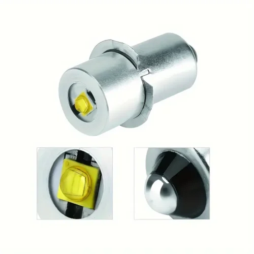 Lampadina LED alta potenza P13.5S DC 12V sostituzione lampada Maglite 300LM