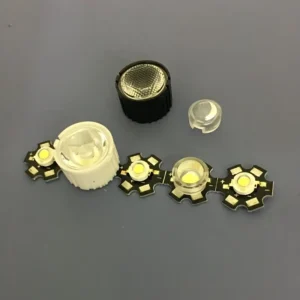 6x lenti convex imitazione luce 13mm diametro 60 gradi accessori lampade ottica