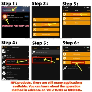 30 adesivi NFC NTAG213 etichette adesive memoria riscrivibile tag ultra sottili