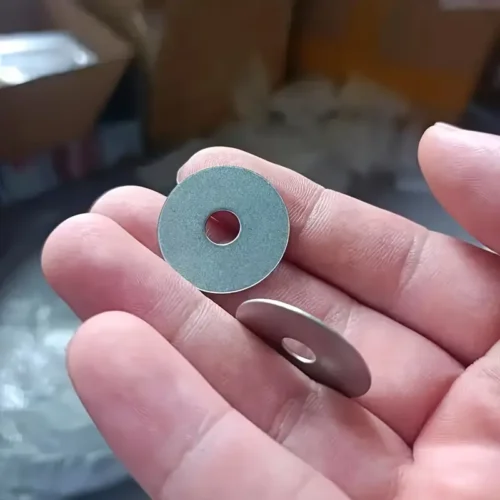 50 cuscinetti acciaio carbonio galvanizzato piatti metallo ispessito resistenti