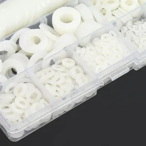 700 anelli piani nylon assortimento lavastoviglie giunchetti plastica