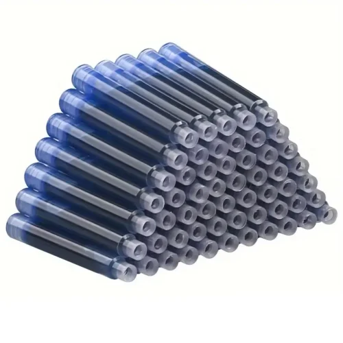 30 sacche inchiostro 3,4mm cartucce penna stilografica ricariche colore BLU