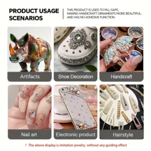 Colla multiuso 10g forte adesivo precisione gioielli riparazioni fai da te