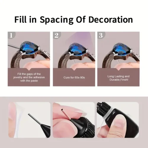 Colla multiuso 10g forte adesivo precisione gioielli riparazioni fai da te