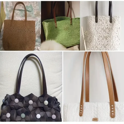 Rotolo cinghia similpelle doppia faccia marrone 2m largo 1,25cm cinture