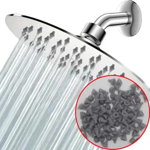 100 parti ricambio ugelli doccia silicone ultra sottile adattatore universale